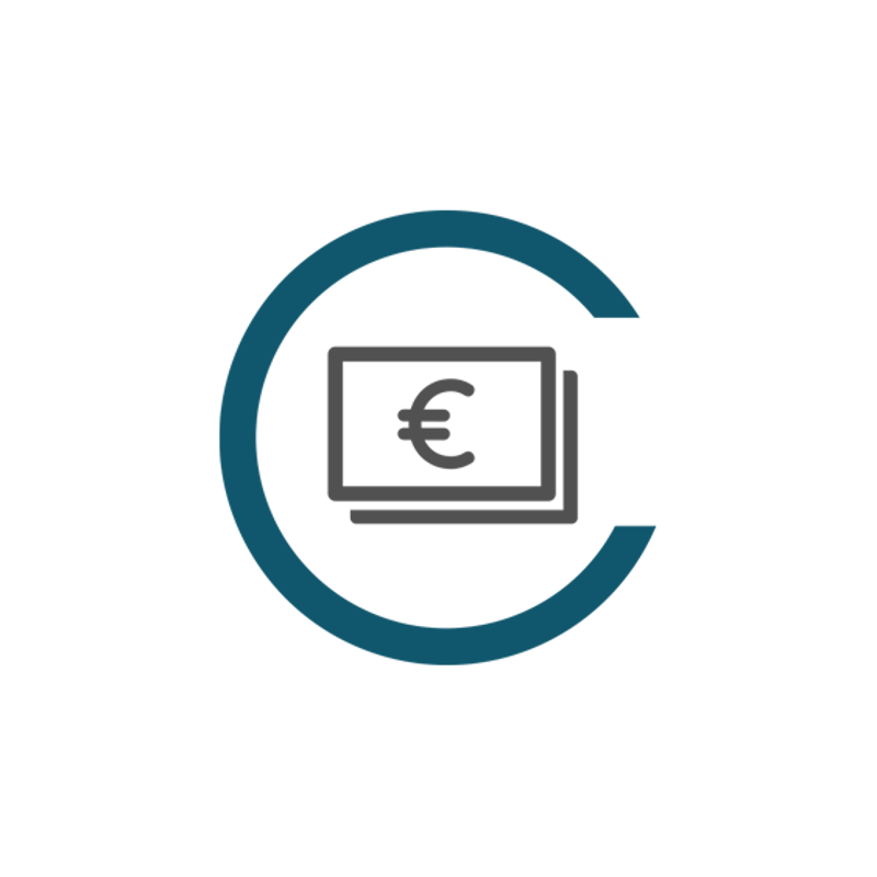 Financieringen Icon Marge